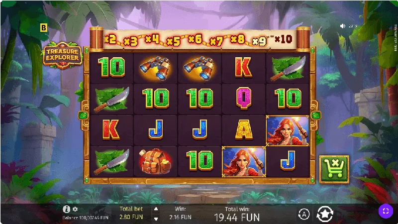 Treasure Explorer Schermafbeelding