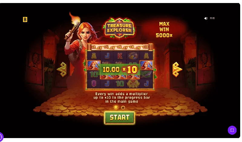 Treasure Explorer Schermafbeelding