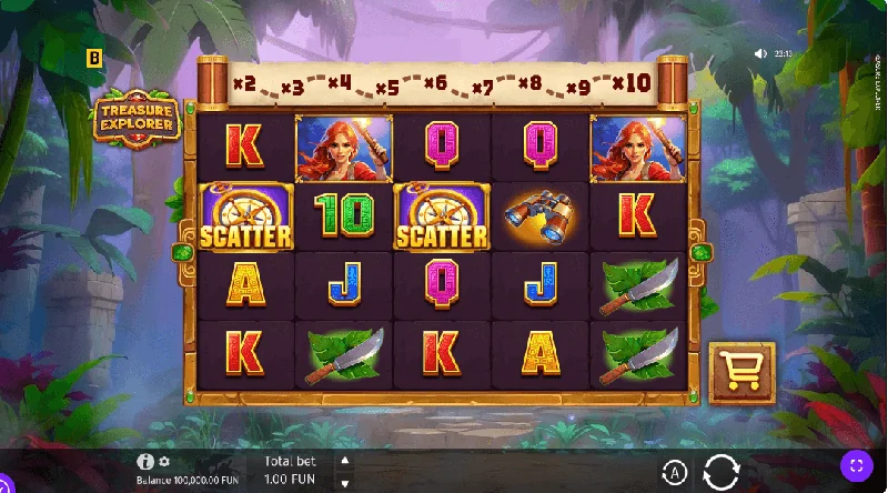 Treasure Explorer Schermafbeelding