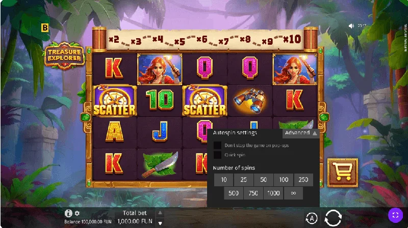 Treasure Explorer Schermafbeelding